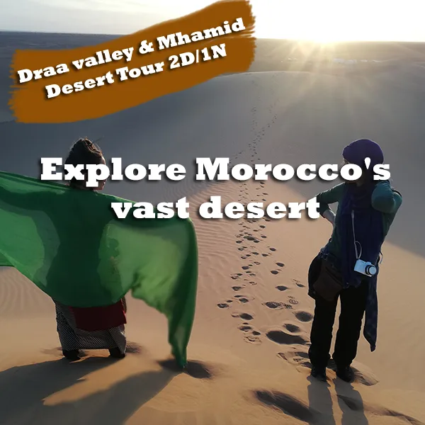 Mhamid and Erg lihoudi desert tour from Ouarzazate