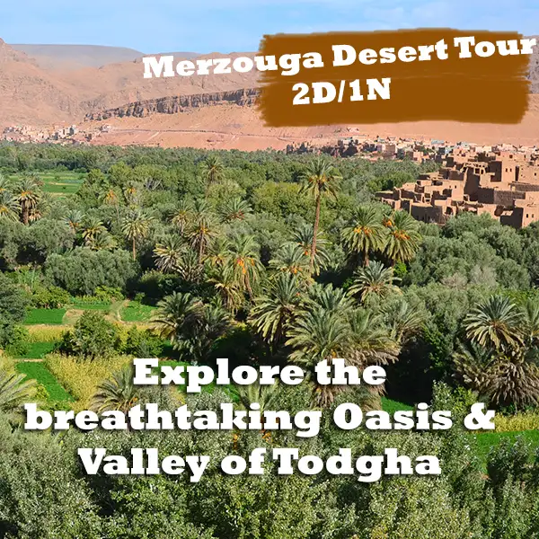 2 Days Desert Tour from Ouarzazate to Merzouga